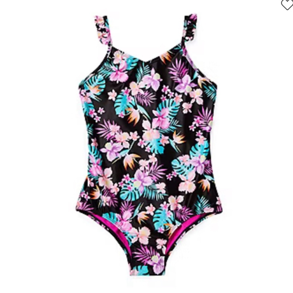 Thereabouts Little & Big Girls One Piece Swimsuit